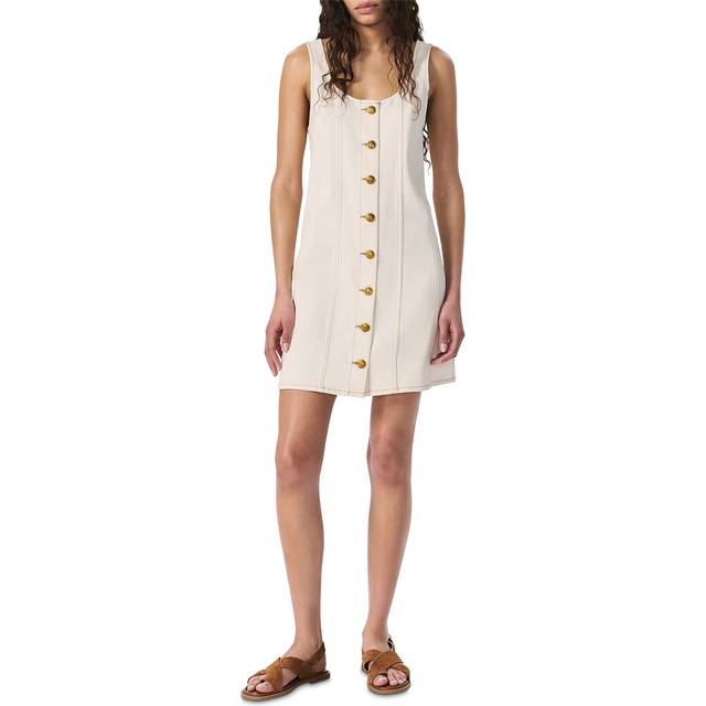 rag & bone Featherweight Laney Sleeveless Dress, White