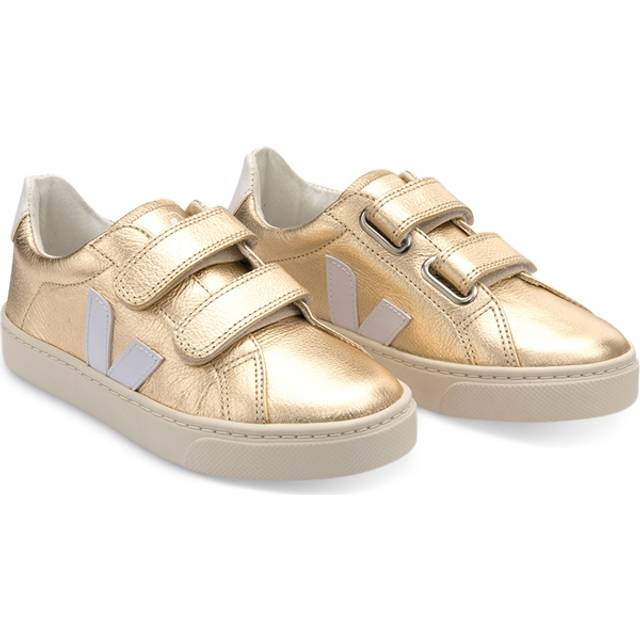 Veja Kids Small Esplar Trainers - Pink/White, Pink/White, Size 13.5 Younger