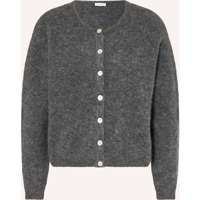 Vitow Cardigan - Steel Melange - Through timeless style and comfortable cuts, American Vintage creates designs that easily slot into your everyday rotation. Something for everyone, you can expect quality fabrics fused with minimalistic silhouettes.