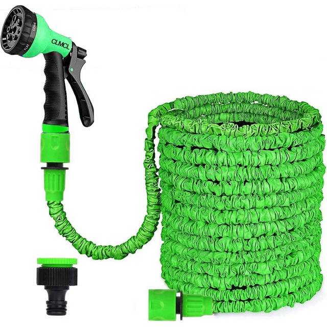 (75FT-Green) 75FT 100FT Expanding Garden Water Hose Pipe