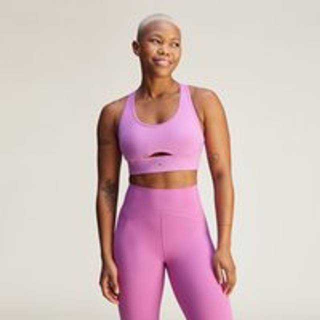 adidas by Stella McCartney TrueStrength Yoga Bh-topp - Semi Pulse Lilac