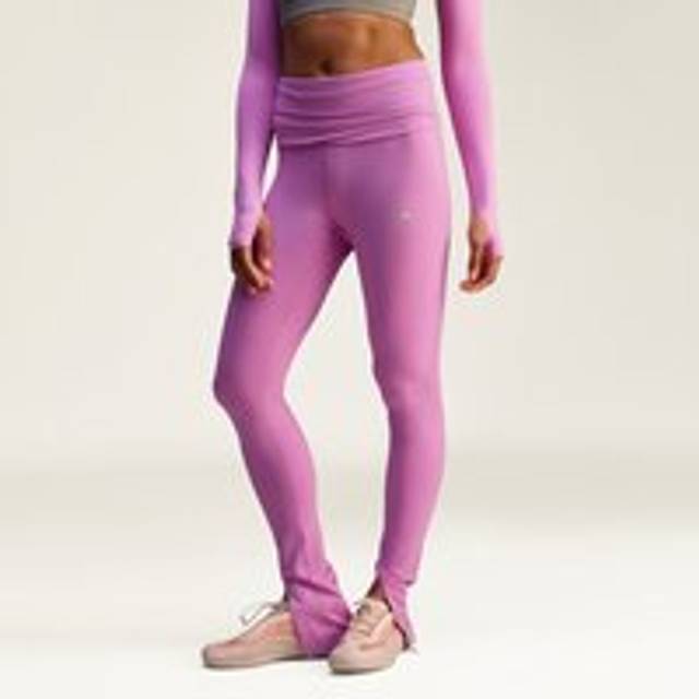 adidas by Stella McCartney TrueStrength Splitcuff Leggings - Semi Pulse Lilac