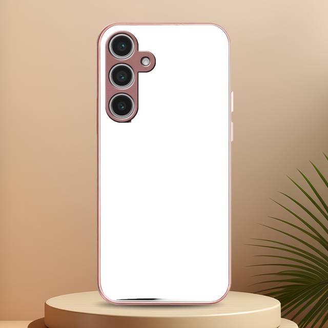 TEMU Photo Pattern Customized Acrylic Mirror Mobile Phone Case, High Definition Pixels, Frosted Soft Rubber Frame, Suitable For Galaxy A/m/s/f55/54/35/34/25/24//16/15/14/ 13/05/04/4g/5g/s/plus/fe