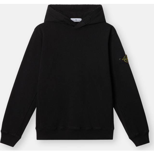 Stone Island Old Treatment Hoodie in Black - Black / XL