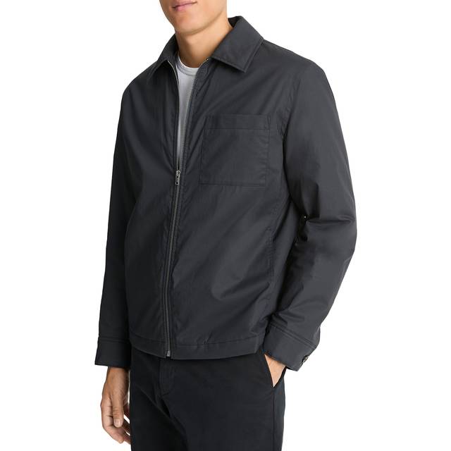 Black Interior Quilted Sport Jacket - Blue (M)