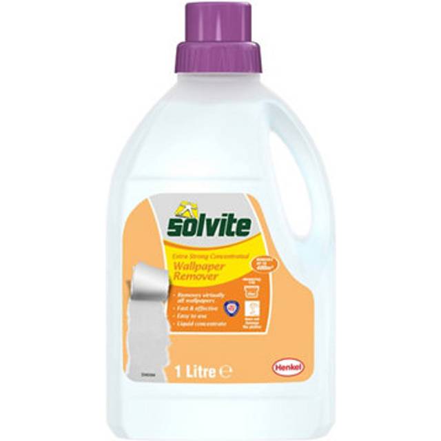 Solvite Concentrated Wallpaper Stripper - 1L - Clear