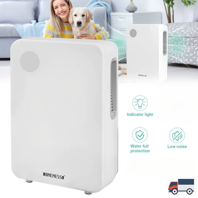 TEMU Air Dehumidifier 1000ml Home Portable Air Dehumidifier For Damp Mould Moisture