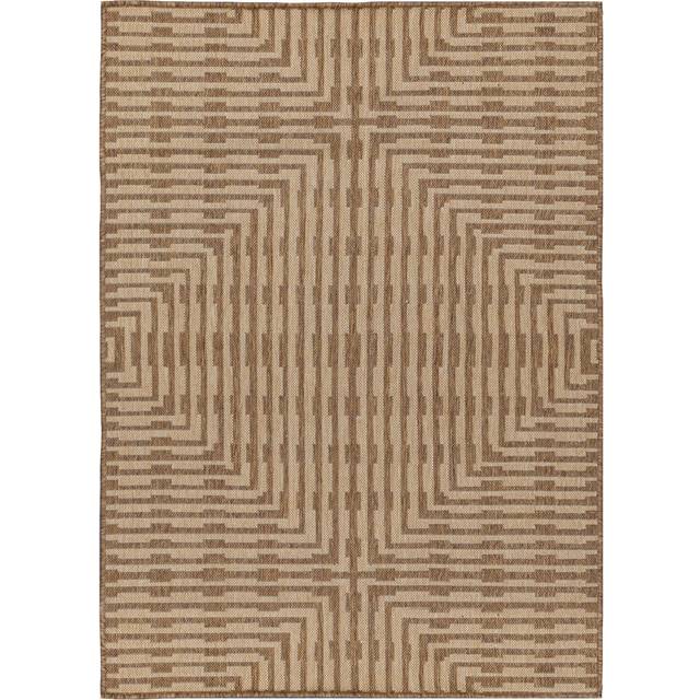Yard Sandown Jute Effect Indoor/Outdoor Rug Natural 120 X 170Cm, Cream