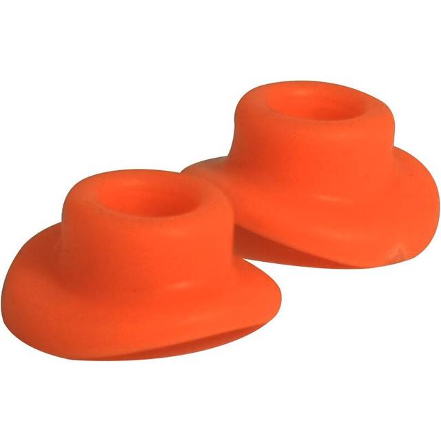 Bike It Rubber Valve Seals Orange - Pair