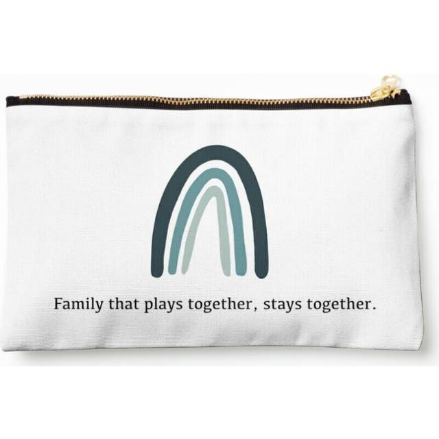 Makeup Bag family reunion pencil pouch Cosmetic Organizer Tyvek Paper Bags Zipper Pouch