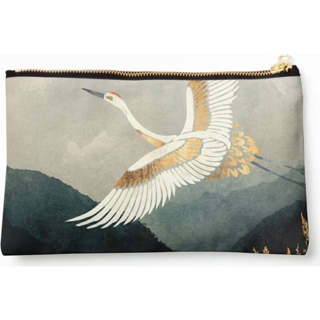 Makeup Bag Elegant Flight Cosmetic Organizer Tyvek Paper Bags Zipper Pouch
