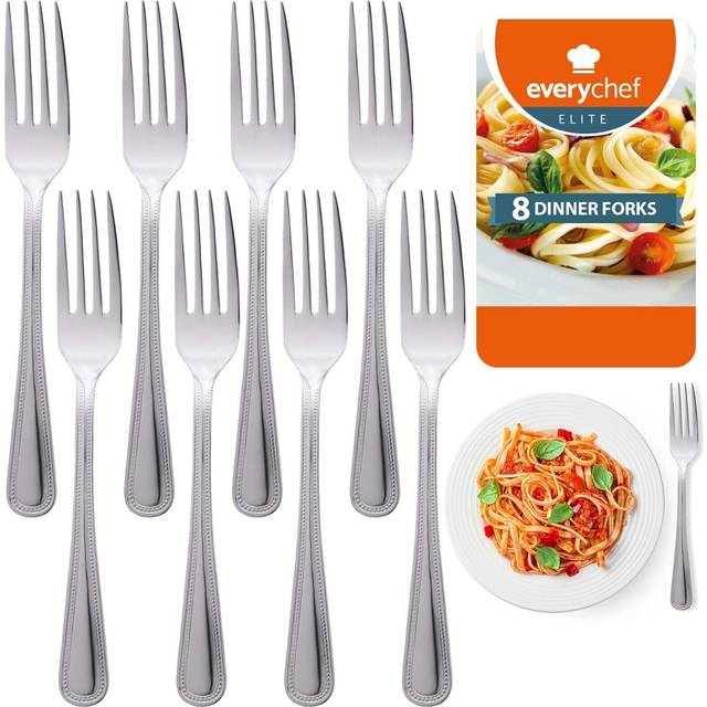 TEMU 4/16pk Stainless Steel Dinner Forks Cutlery Dining Table Kitchen Set Pastry Cake