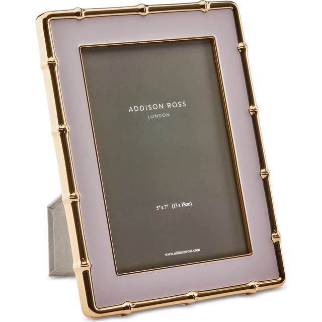Pale Pink & Gold Bamboo Photo Frame