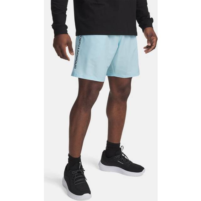 Under Armour Tech™ Woven Wordmark Men's 8.25" Shorts Stream / Black XXL - Blue