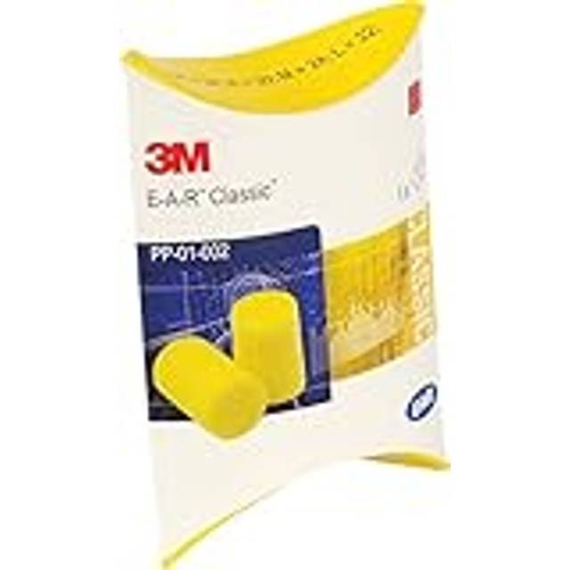 3Mâ¢ E-A-Râ¢ Classic II Ear Plugs - 28 dB, Moisture Resistant - 25ÂPairs in Yellow PP01200