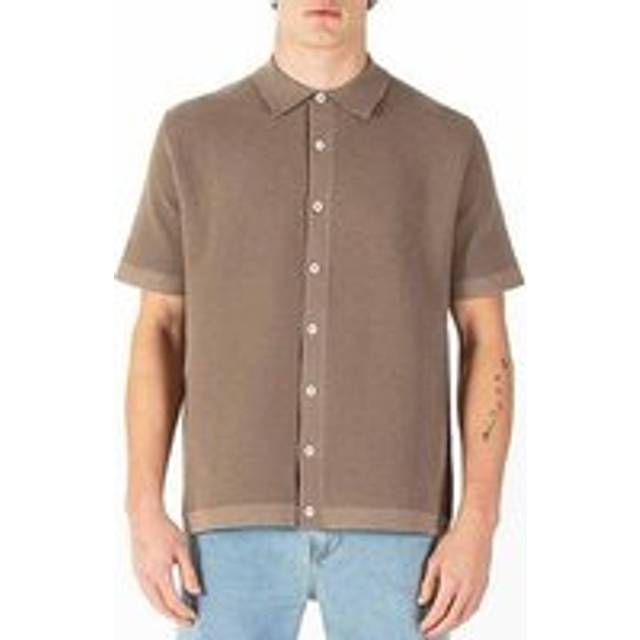 LUKE 1977 Deck Stripe Knitted Polo Shirt