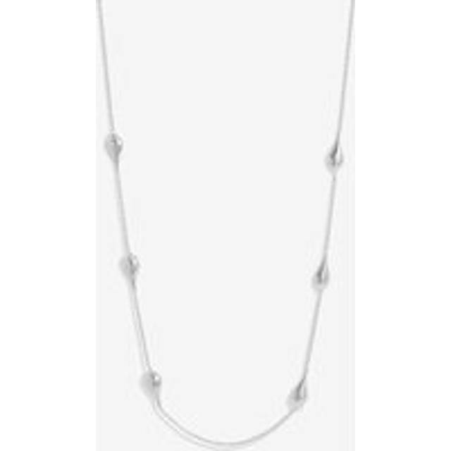 Simply Silver Simply Silver Sterling Silver 925 Polished Nugget Orb Necklace