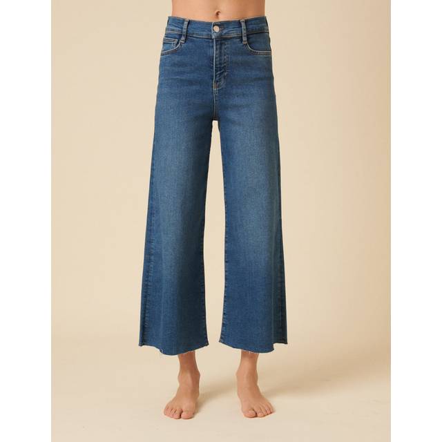 Nobody's Child High Rise Palazzo Jeans, Blue