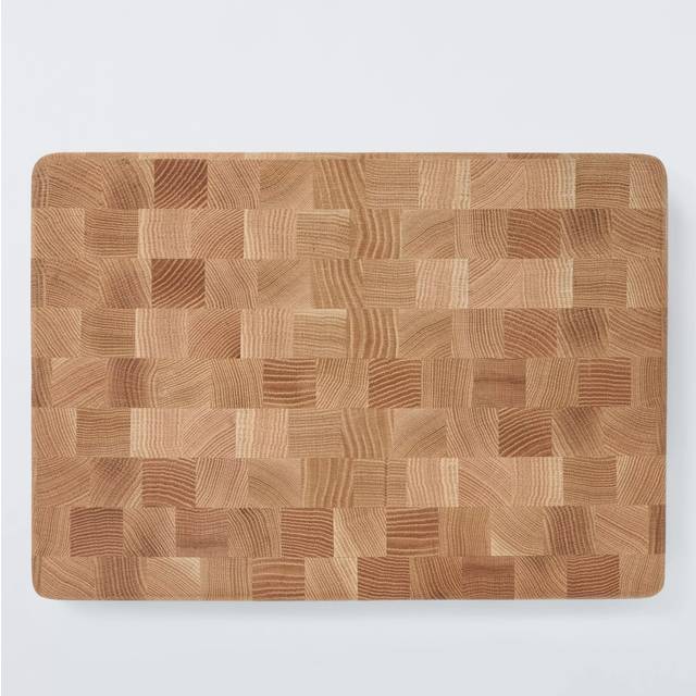 John Lewis Oak Wood Butcher's Block Chopping Board, 44cm