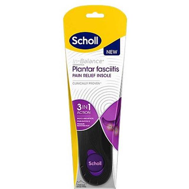 Scholl Plantar Fasciitis Pain Relief Insoles Large