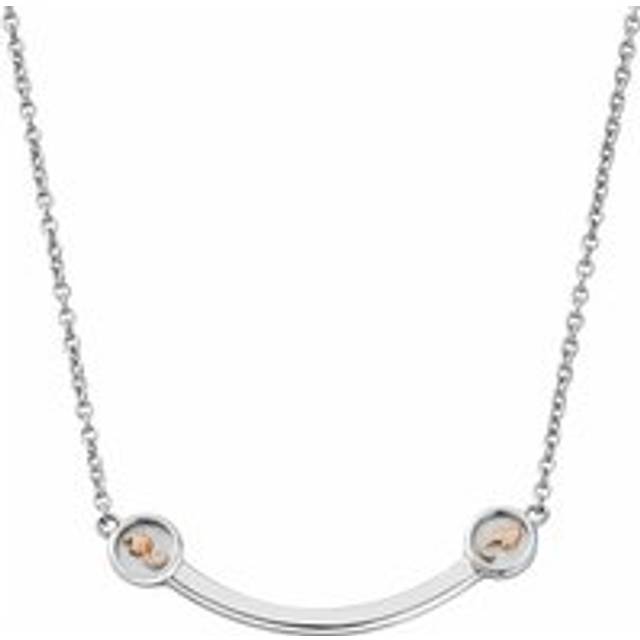 Insignia Sterling Silver Curve Necklace