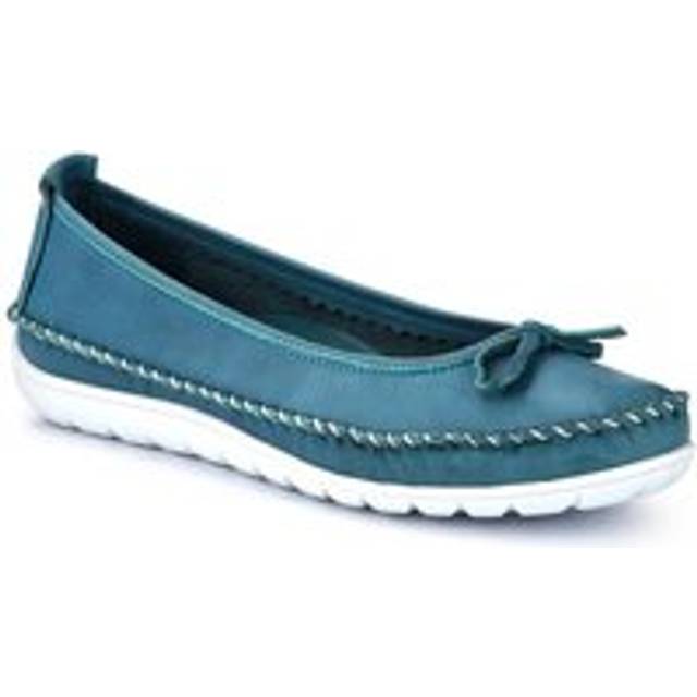 Stitched Leather Pumps - SIMIN41002 / 326 773 - Denim