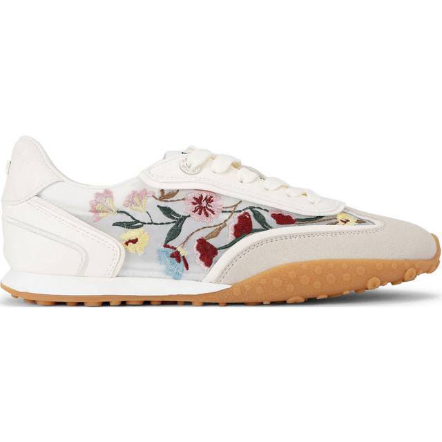 KG Kurt Geiger Lavender Floral Detail Lace Up Trainers