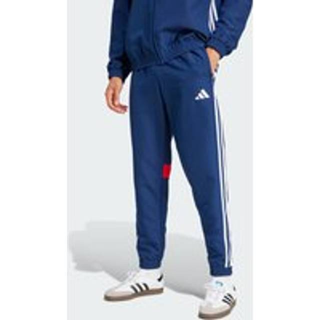 Tiro 25 Essentials Woven Tracksuit Bottoms - Team Navy / Red - XS,S,M,L,XL,2XL,3XL,ST,MT,LT,XLT,2XLT,3XLT,4XLT,MT2,LT2,XLT2,2XT2,3XT2,LT3,XLT3,2XT3
