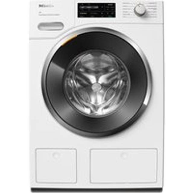 MIELE WWJ880 WCS PWash&TDos&Steam WiFi-enabled 9 kg 1400 Spin Washing Machine - Lotus White, White