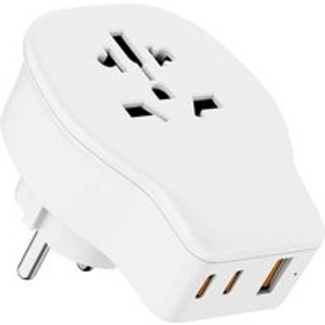 MAPLIN USB World Travel Plug Adapter