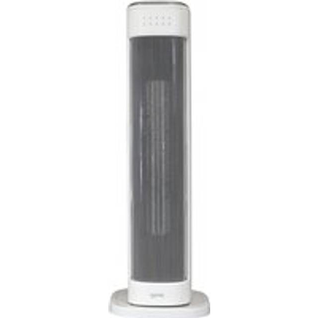 Igenix IGHT020DW White PTC Tower Heater - 60 x 19.5 x 20.7cm