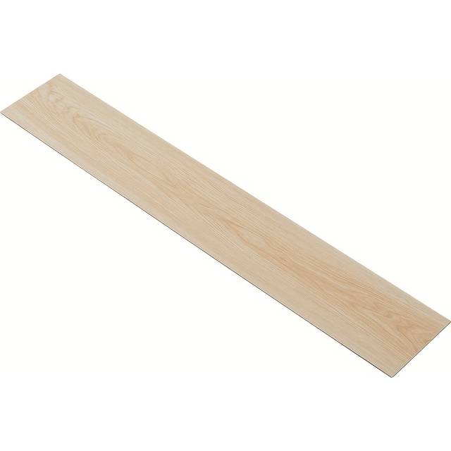 TEMU 36pcs Retro Pvc Flooring Wood Grain Effect Floor Planks, Vinyl Floor Tiles 5.0m² Floor Plank Self-adhesive Pvc Flooring Planks Tiles Floor Stickers For Kitchen Bedroom Living Room Office