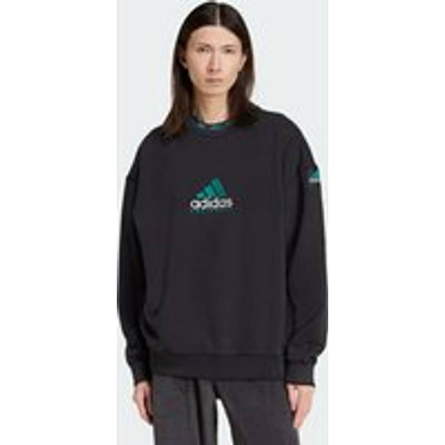 adidas Originals EQT Washed Sweatshirt, Black - M
