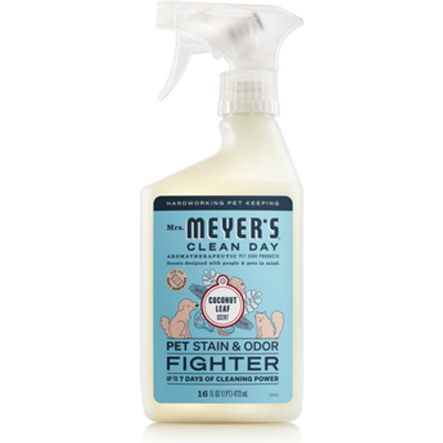 Mrs. Meyer's Clean Day Pet Stain & Odor Fighter Spray Coconut Leaf 16 fl oz