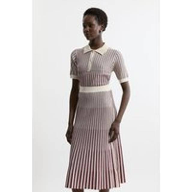 Viscose Blend Jacquard Knit Full Skirt