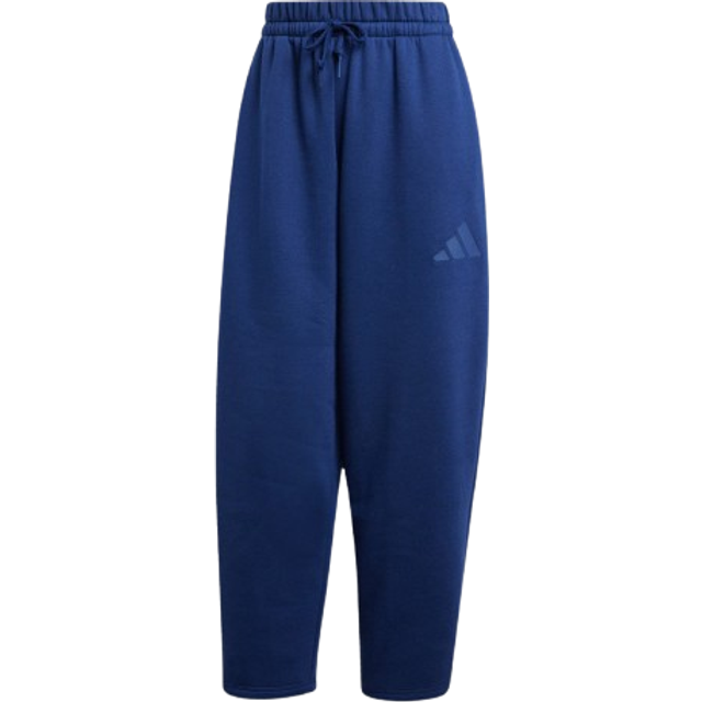 Women's Trousers adidas Essentials Contemporary Logo Fleece Barrel - Noir