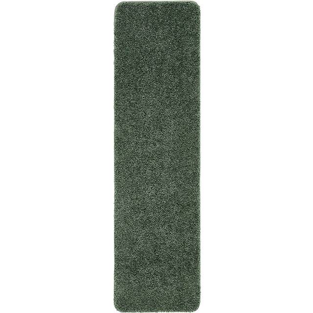 Marvel Shaggy Washable Runner - Olive