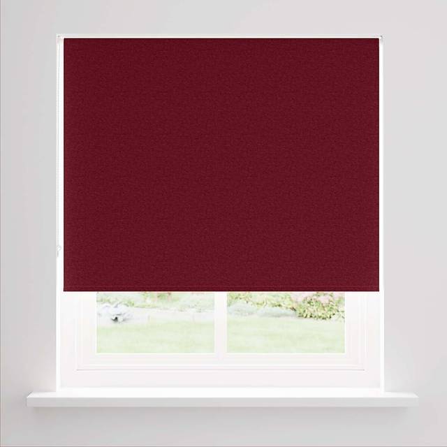Luna Blackout Roller Blind - Wine