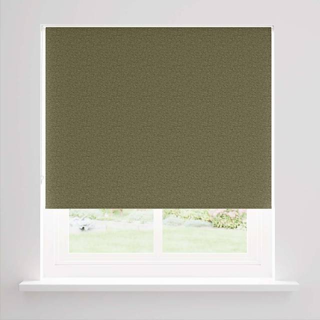 Luna Blackout Roller Blind - Olive