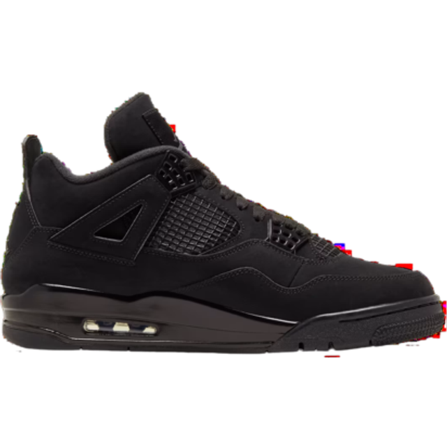 (7) Air Jordan 4 Retro 'Black Cat'  Unisex
