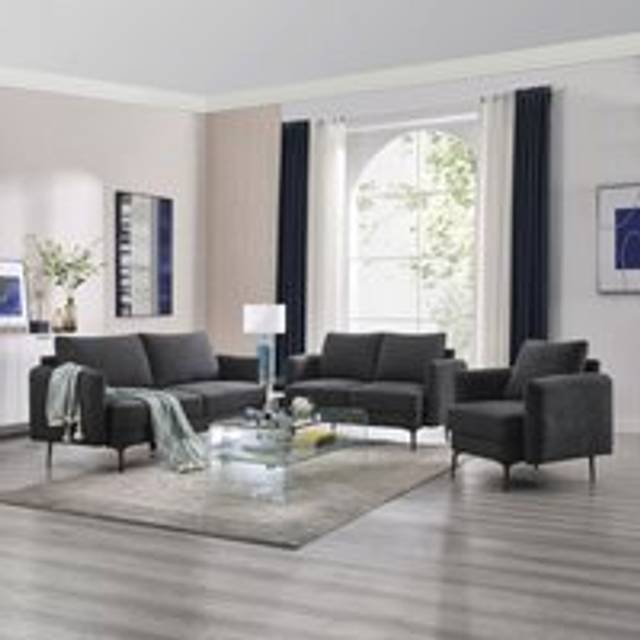 Sofia modern scandi style fabric living room 1+2+3 seater sofa set