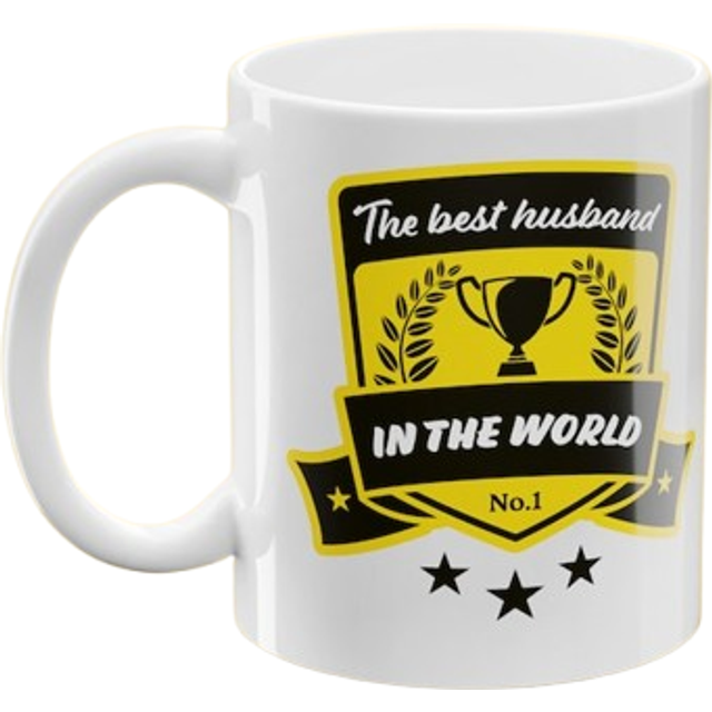 Mugg med Tryck - The Best Husband In the World