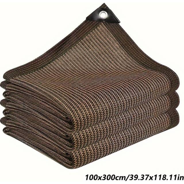 TEMU Privacy Screen For Balcony And Garden, Decorative Wicker-style Fence, Uv-resistant Protection Mesh, , For Outdoor Patio, , And