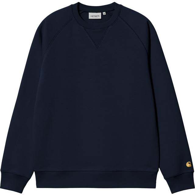 Men's Carhartt WIP Chase Sweatshirt Mizar/Gold - Black - Size: 38/Regular
