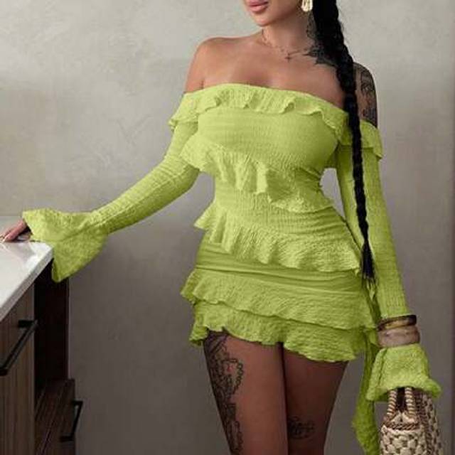 SHEIN Kami Summer Dresses For Women, Halter Neck Backless, Elegant Romantic Sunset DateDressing Up, Solid Color, Hot Girl Sexy, Hip Hugging, Party Mini Dres