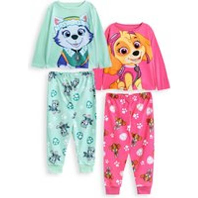 (2-3 Years) Paw Patrol Multi-Pack of 2 Long Sleeve Long Leg Pyjama Set (Girls Multicoloured)