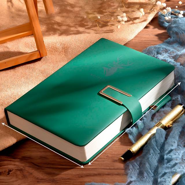 TEMU 400 Page Ultra-thin A5 Notebook: Personalized Soft Cover, Bookmark, And Waterproof Design - Suitable For Office, Business, And Student Use
