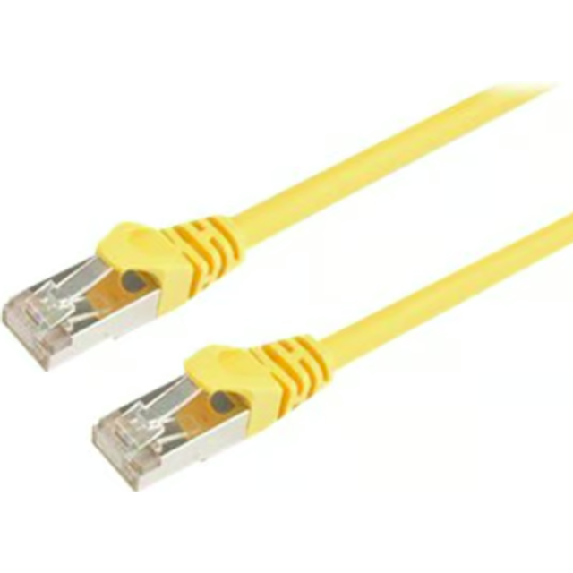 Prokord Network cable RJ-45 RJ-45 Cat6 M- M yellow 0.3m