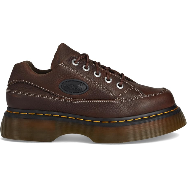 Dr. Martens Buzz 5-Eye - Dark Brown/Grizzly • Price »