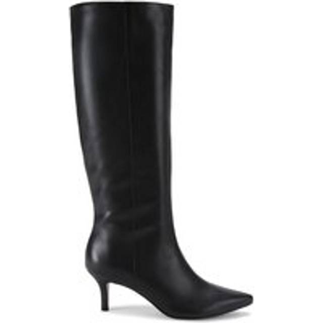 Carvela Women's Boots Black Leather Liscio